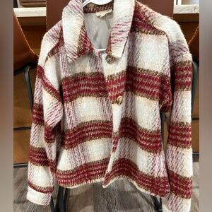 Plaid Button-Up Shacket